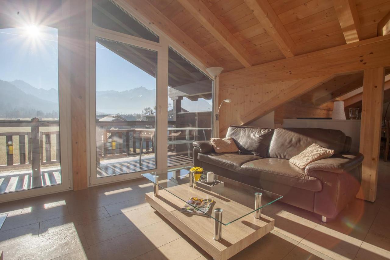 Ferienwohnung Rundblick Farchant Exterior foto